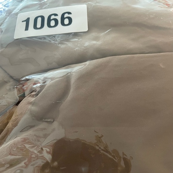 Calvin Klein Jacket Size Medium Coco Brown Color Snap Front Closure Side Pockets - Picture 5 of 5